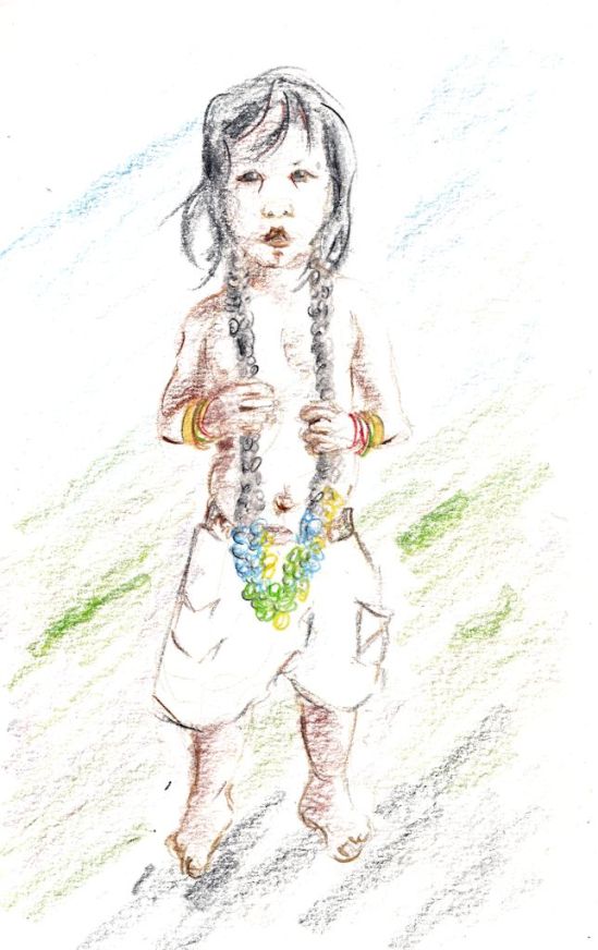 Tri-Tone Color  Pencils, 9"x6", Heavy Drawing Paper